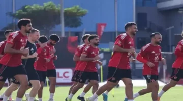 الأهلي يكمل استعداداته في التتش قبل مواجهة الحسم بالمغرب